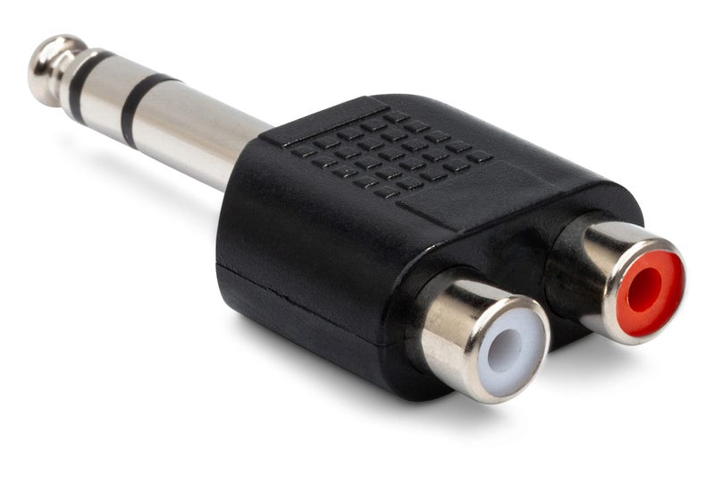 Hosa محول هوسا GPR-484، مزدوج RCA إلى 1/4 بوصة TRS - Image 2
